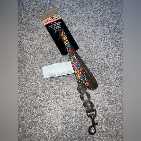 Disney Other - Disney Tails Dog Leash with Colorful Icons